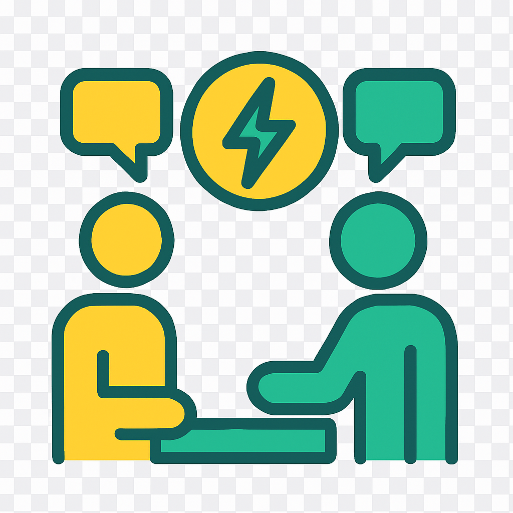 Ícone de Negociação